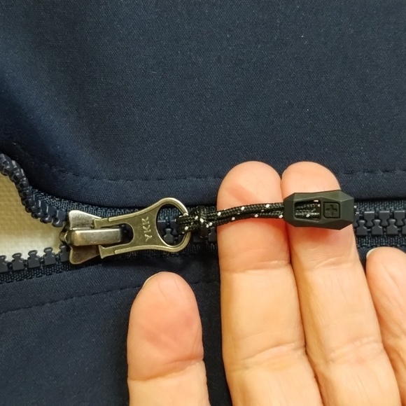 Swiss tech Mens Soft Shell Jacket Size Large Blue Color Zip Up Swiss Tech - Picture 6 of 13